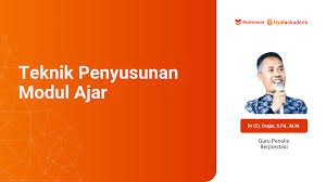 Teknik Penyusunan Modul Ajar - Dr. C. Drajat